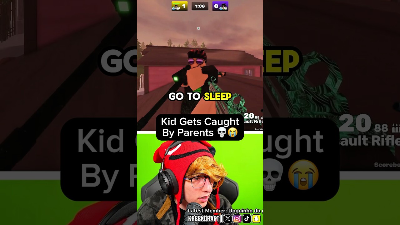 kid gets in trouble by parents 💀😭