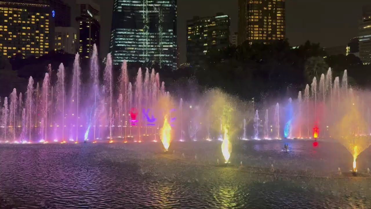 Fountain Show#klcc#visitkualalumpur#malaysia 