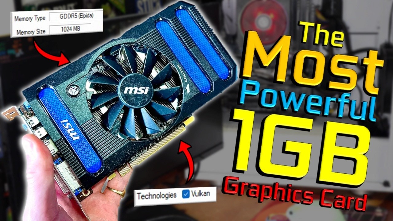 This 1GB Graphics Card is Crazy!