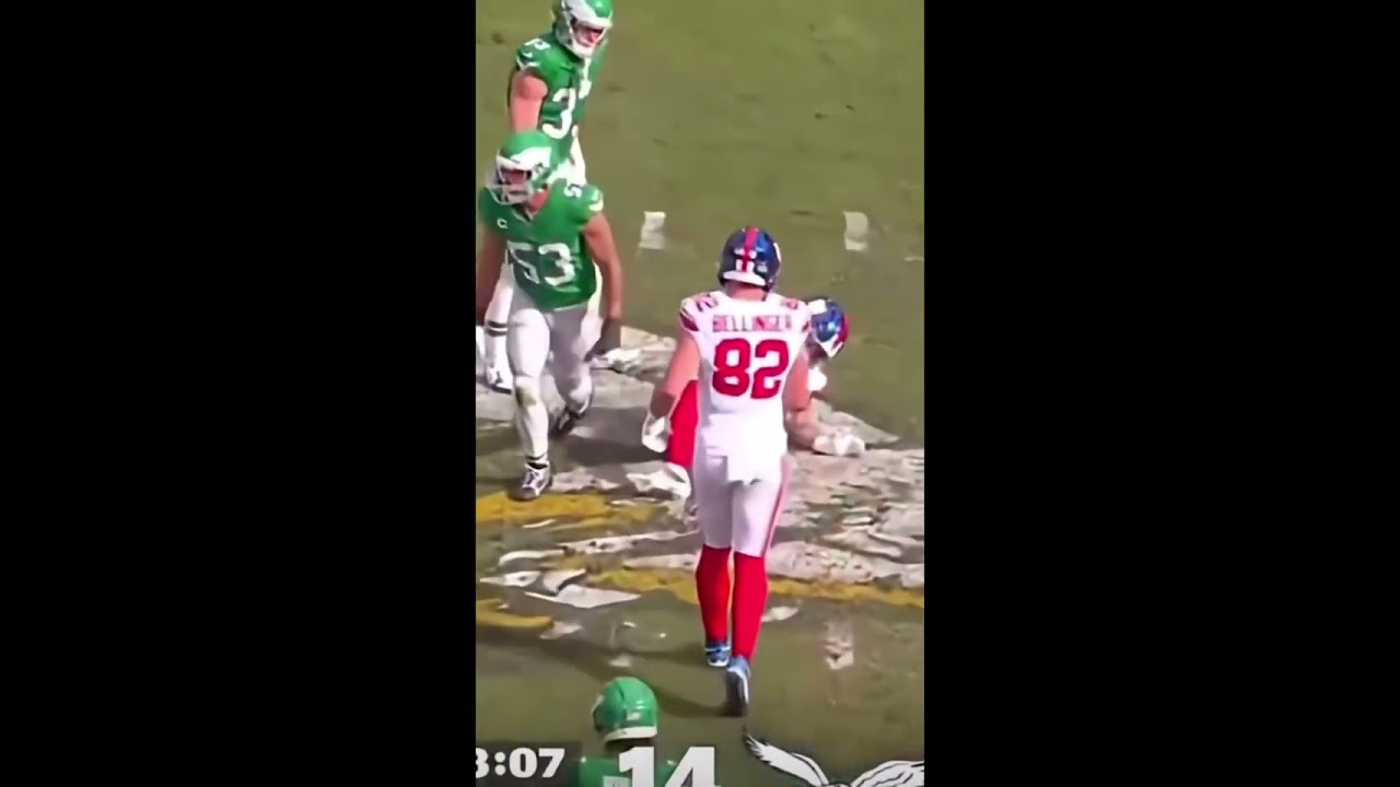 Cam Skattebo scary injury 😭