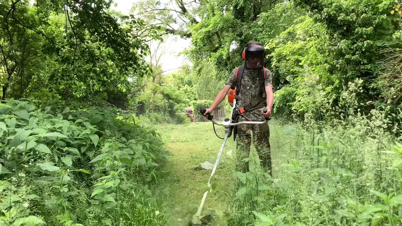 Ébredő erő a “silány” fűben-Stihl FS 490 / Avagy egy hosszú unalmas kaszálós videó…