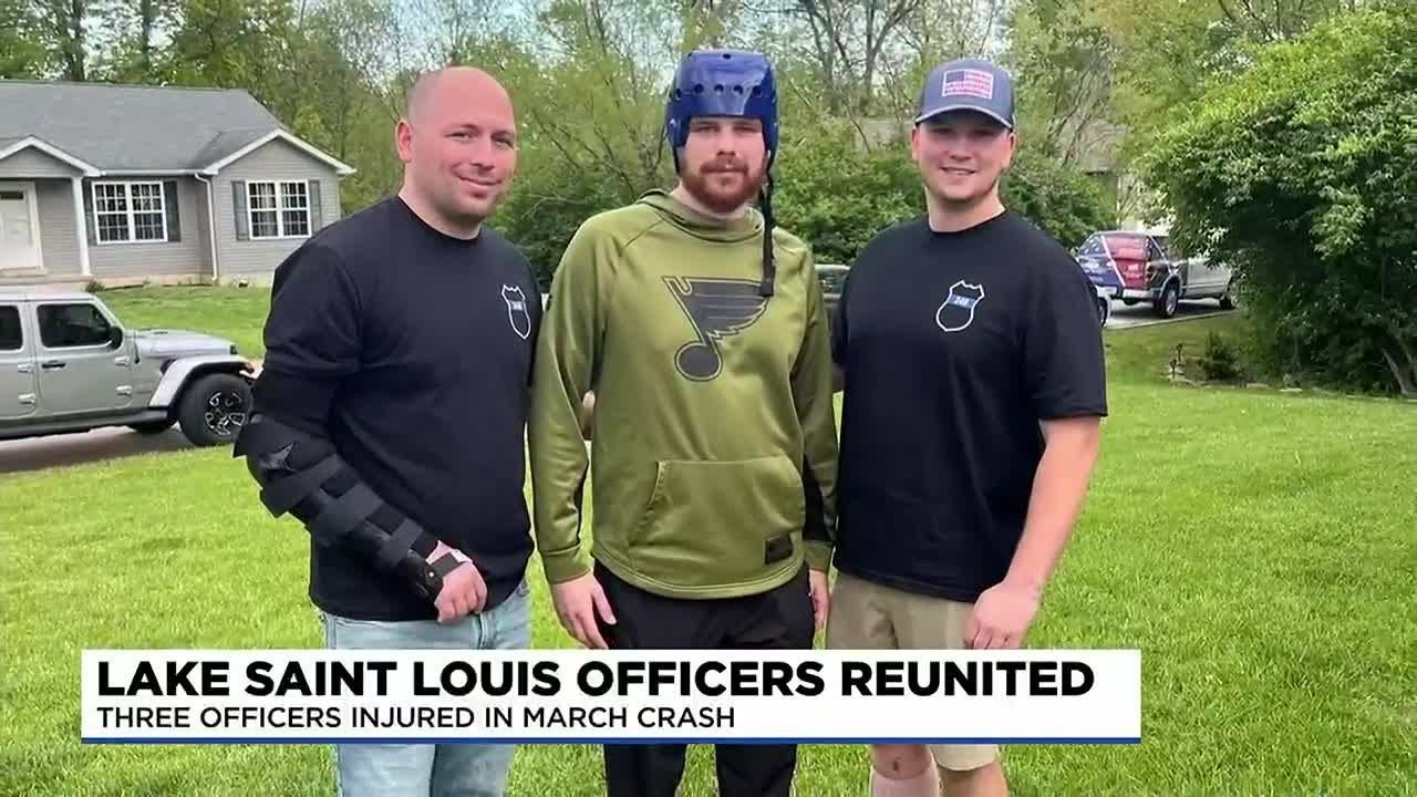 Community rallies for officers injured in March crash