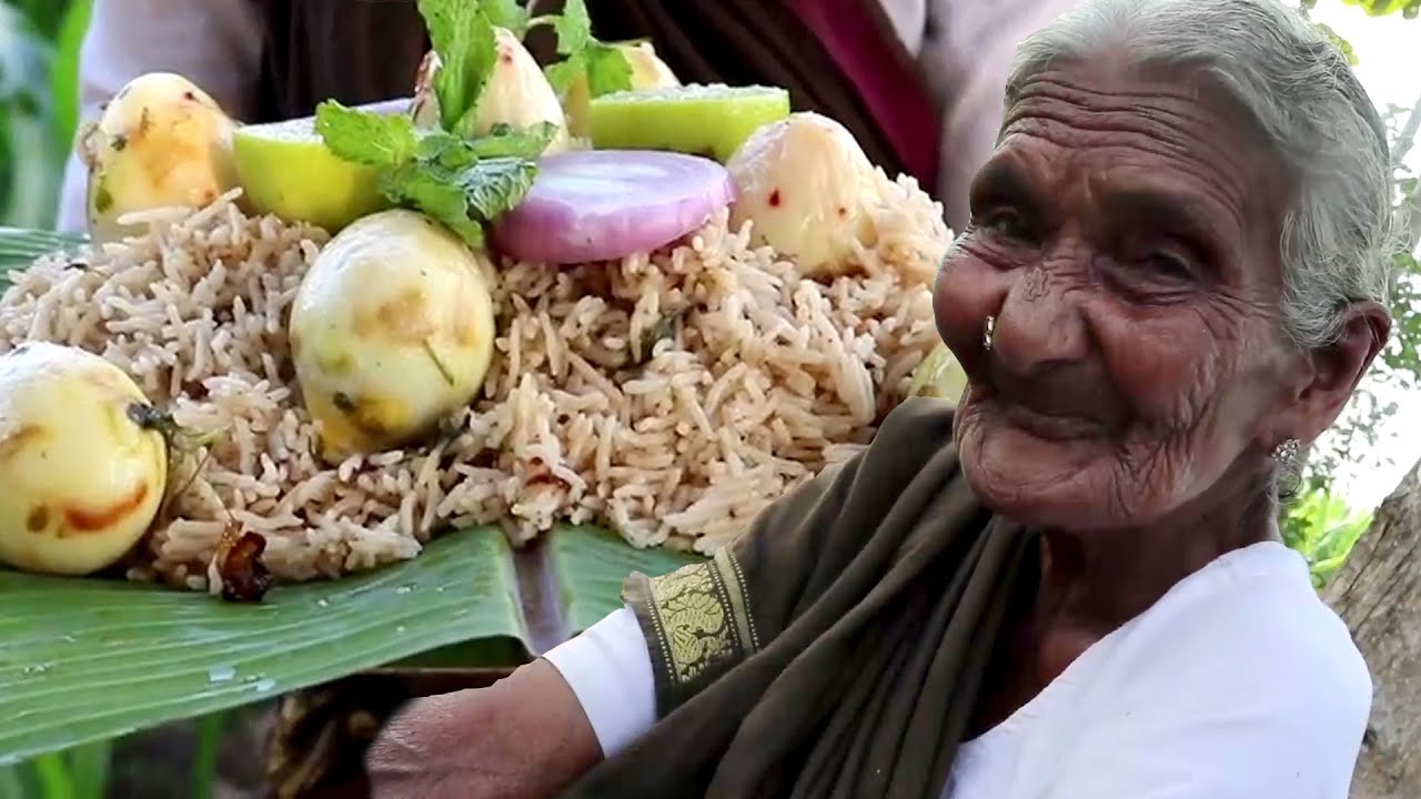 Quick Egg Biryanii | Grandmas Egg Biryani Recipe | Home Made Egg Biryani By My Grandma | Country