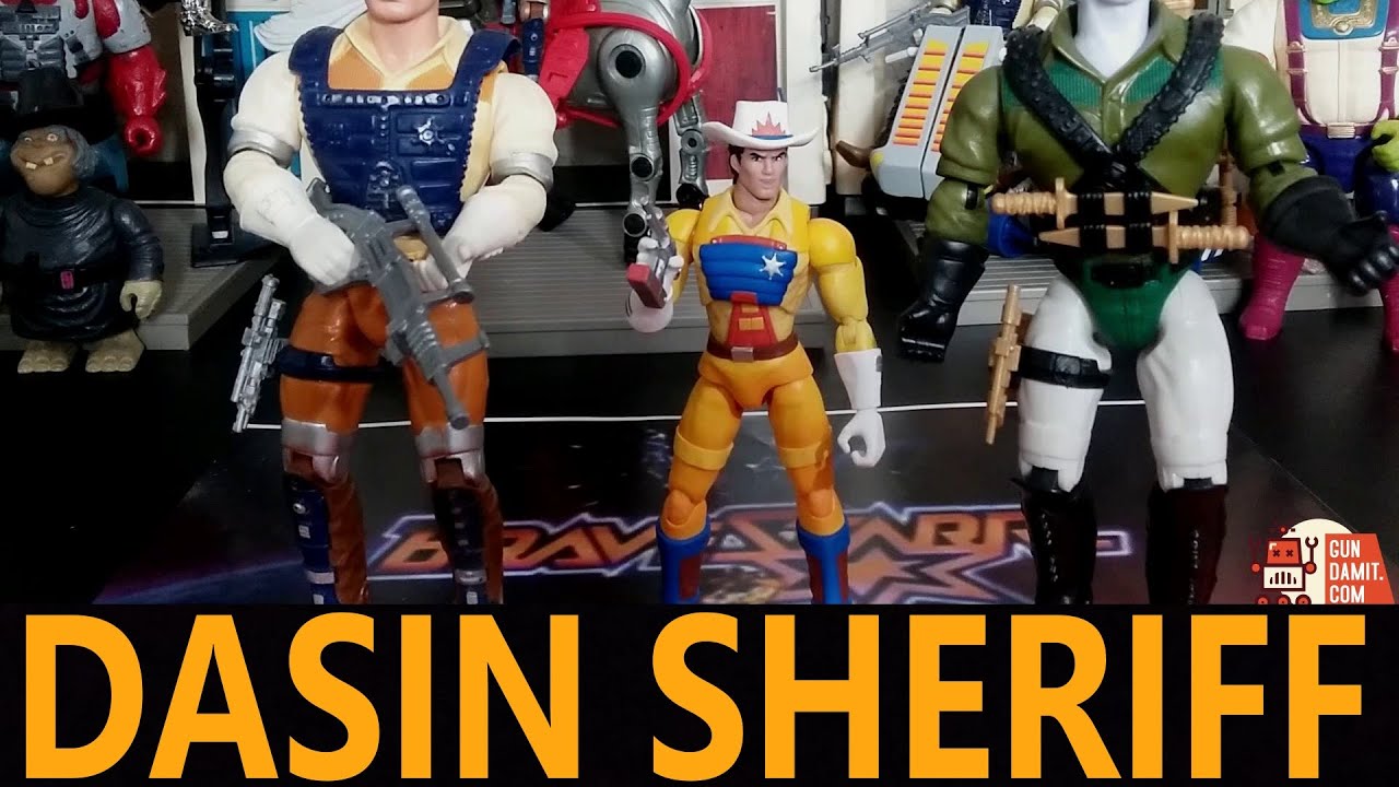 Dasin Model BraveStarr Action Figure SHERIFF
