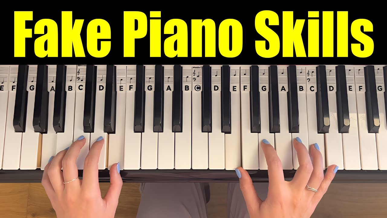 How to Fake Piano Skills That Actually Impress Everyone