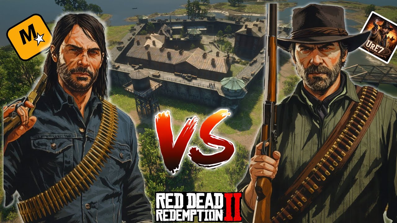 John Marston vs Arthur Morgan – Who Survives Longer on Sisika Island?