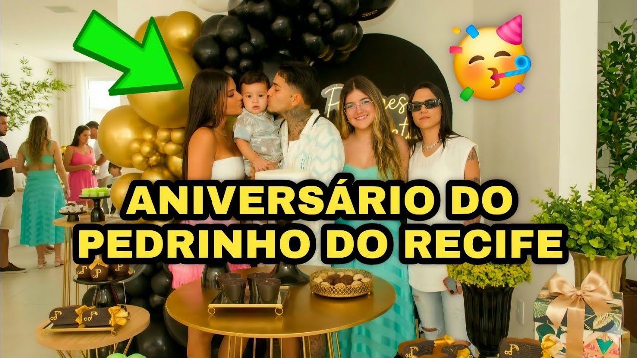 FUI NO ANIVERSÁRIO DO PEDRINHO DO RECIFE