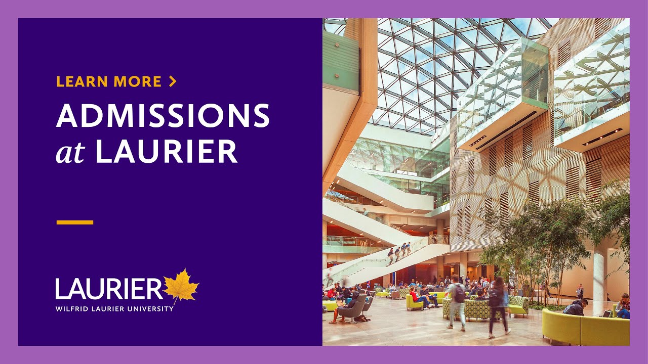 Admissions at Laurier