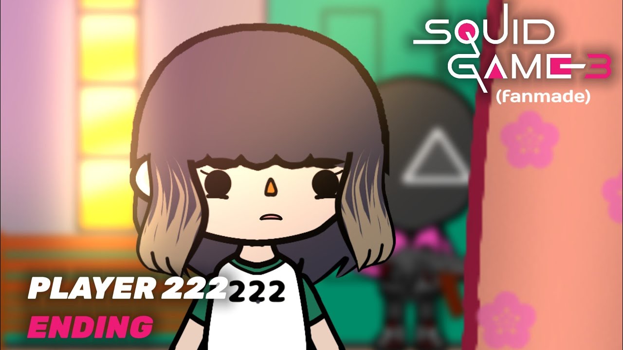 SQUID GAME 3 part 2 | ending of player 222 - (fanmade - animation toca boca 