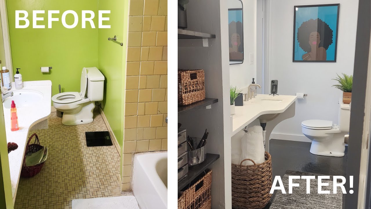 DIY Bathroom Makeover Outtakes! - Uncut & Hilarious! - Thrift Diving