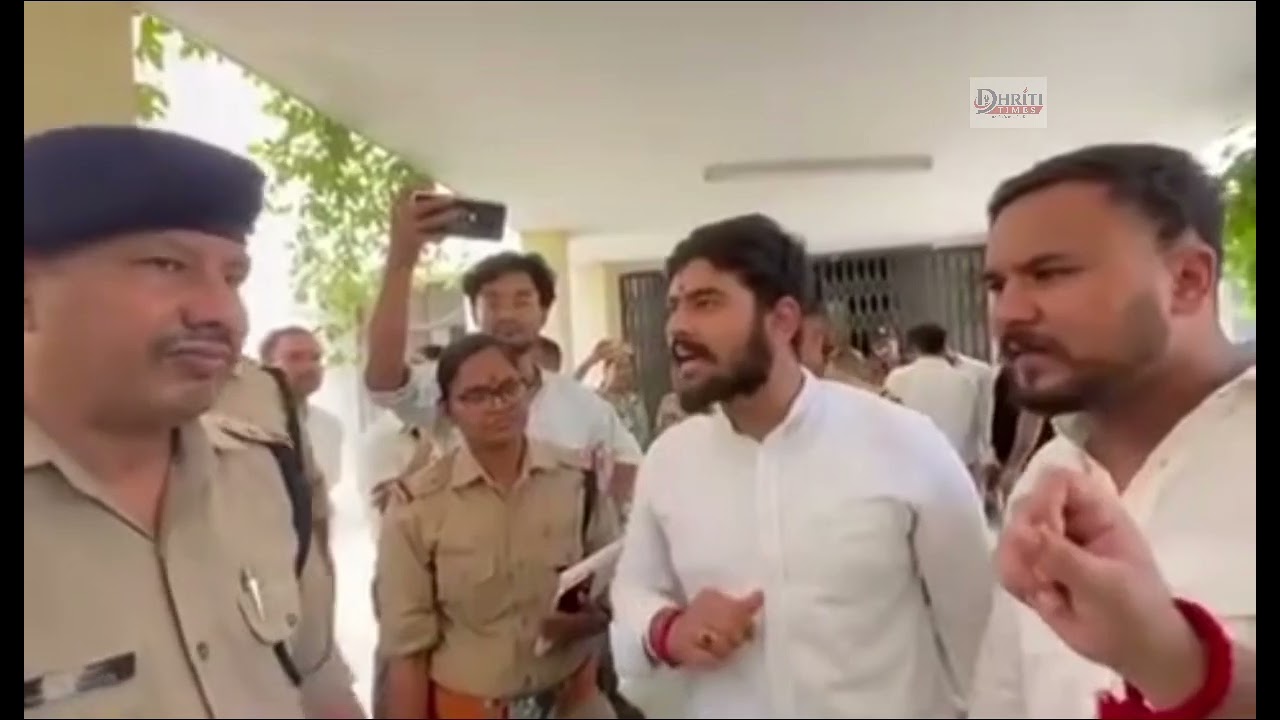 HNBGU PhD Entrance Exam ko lekar hungama