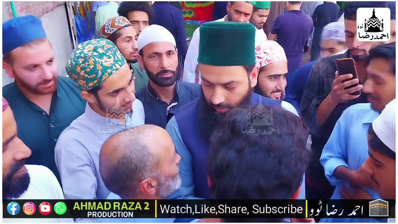 Today Hazrat Moulana Owais Qadri Sahab At Tailbal Wangud Srinagar #AhmadRaza #owaisqadri