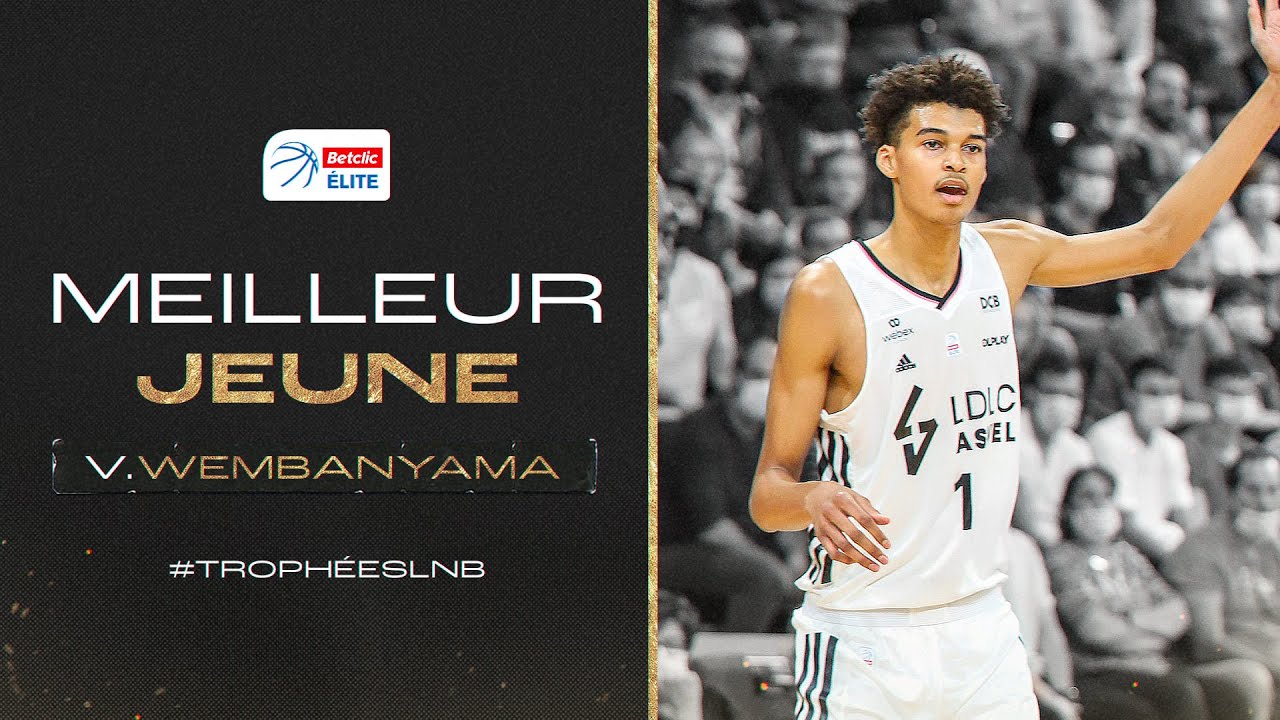 Victor Wembanyama | Meilleur Jeune de Betclic ELITE 2021-2022 | LNB Officiel
