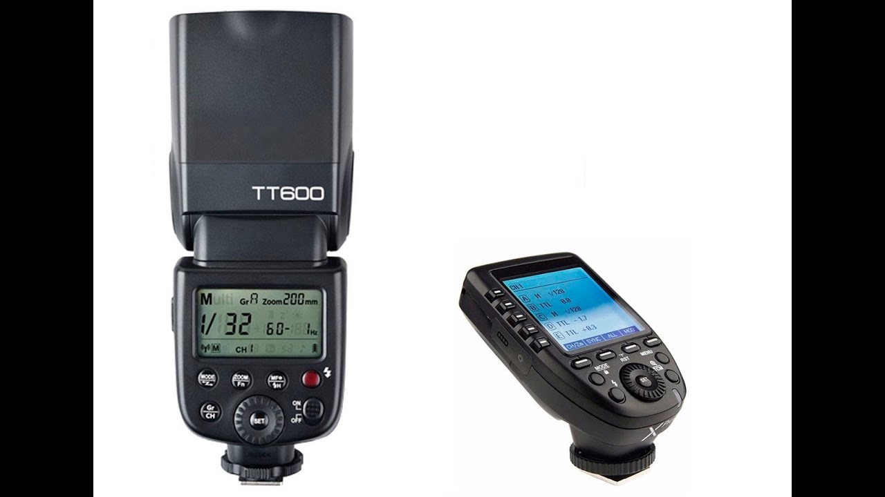 TT600 y disparador inalámbrico Xpro de Godox