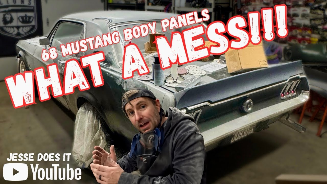 BYE BYE RUSTY QUARTER PANELS!!!