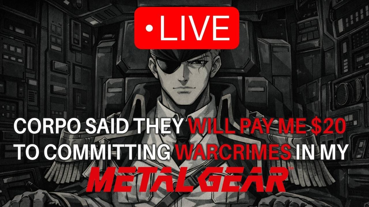 I'm a Metal Gear pilot, AMA (LIVE) | Brigador