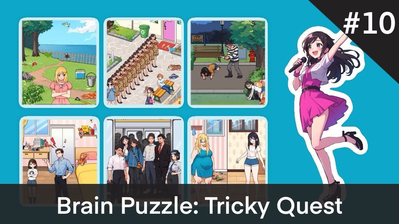 เกมทำตามภารกิจ | Brain Puzzle: Tricky Quest (10)