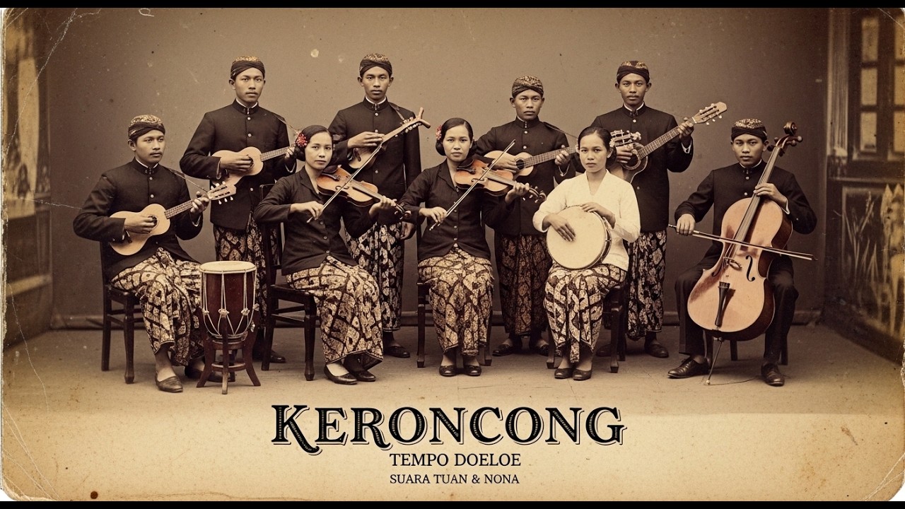 Instrumen Keroncong Lawas Tanpa Vokal - Teman Kerja, Belajar, & Ngopi Sore yang Tenang