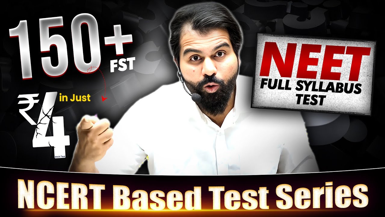 NEET 2025 level , NCERT Based Full Syllabus 150+Tests in Just 4 Rupees #neet2026