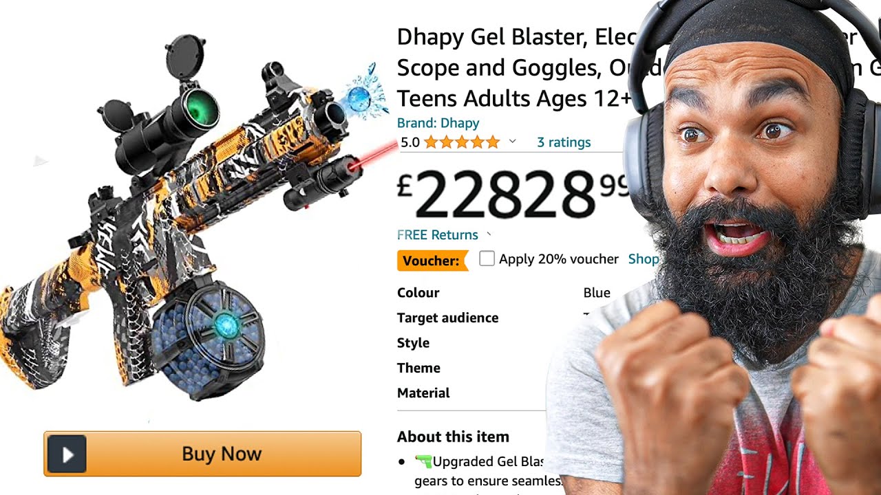BUYING ALL *GEL BLASTER GUN* TOYS