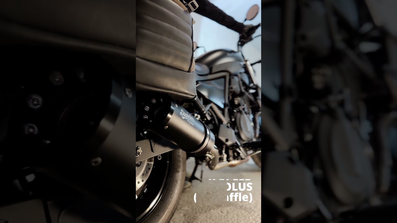 K-SPEED KE00 DIABOLUS on a 2024 Kawasaki Eliminator 450