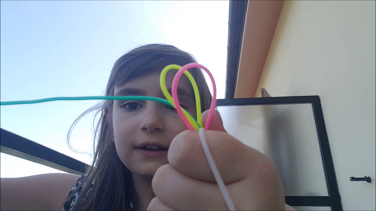 Comment faire un scoubidou, ma 2ème vidéo