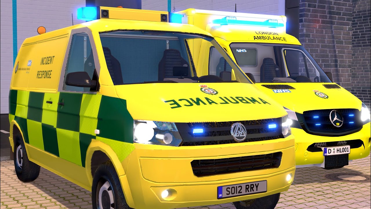 Emergency Call 112 - London Ambulance Responding! 4K