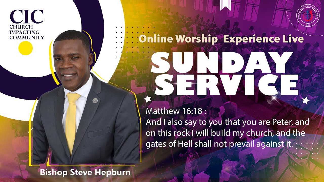 ONLINE WORSHIP SERVICE BISHOP STEVE HEPBURN | JUNE 2, 2024 |