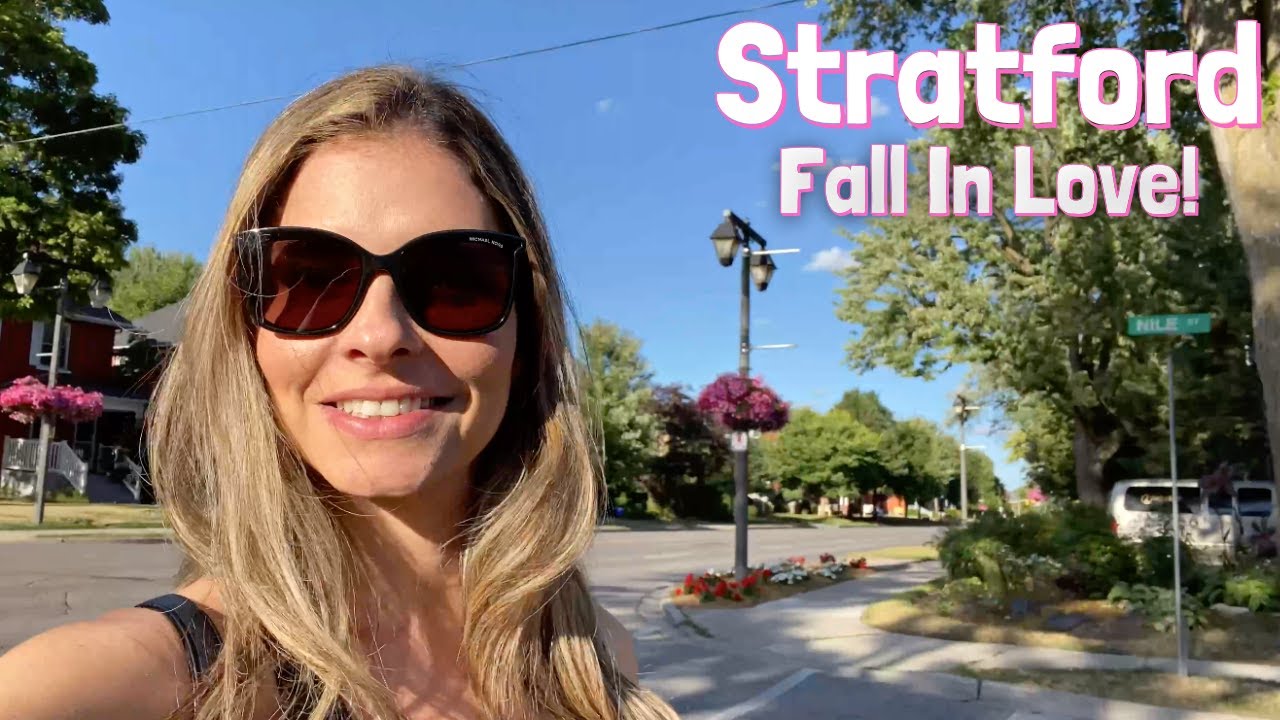 Stratford Ontario | Justin Bieber Hometown | Food & Travel Guide | Romantic Destinations