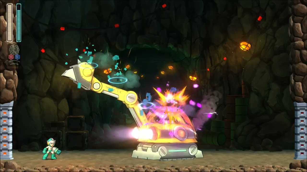 Mega Man 11, часть 3: Повсюду сваебойные установки