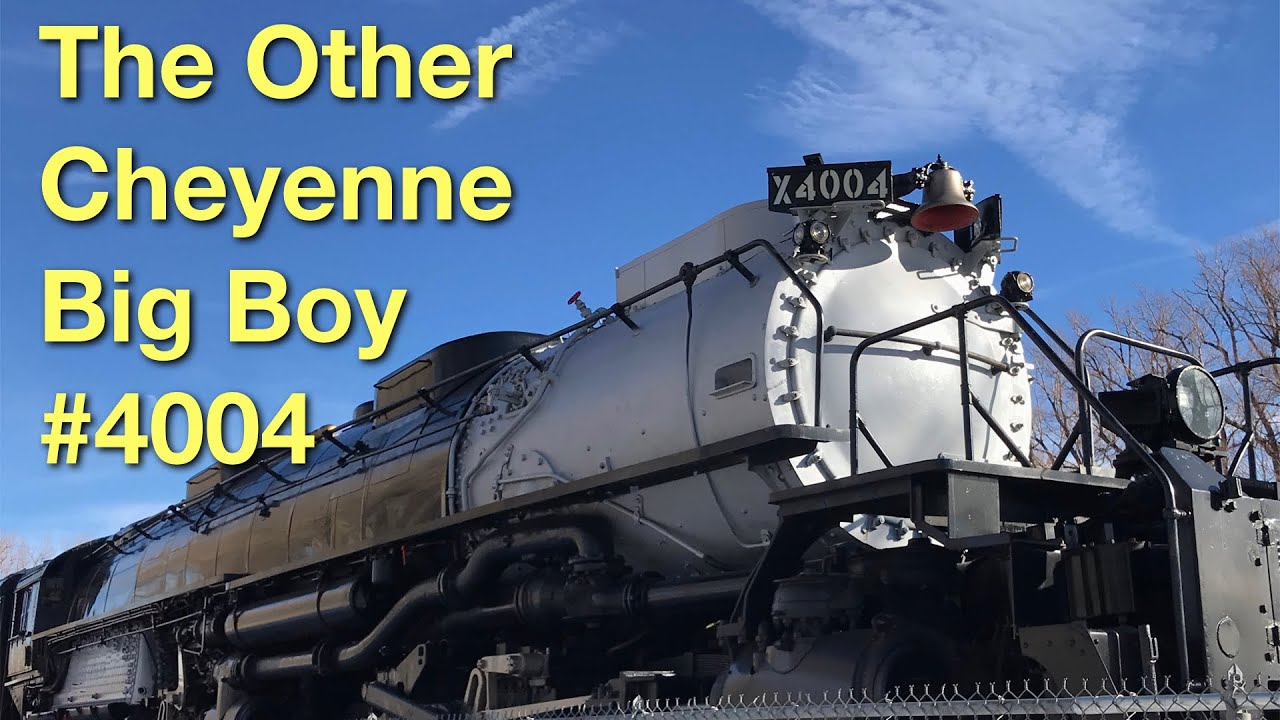 The Other Big Boy #4004 in Cheyenne (Drone Fly-By) dji Mavic Mini