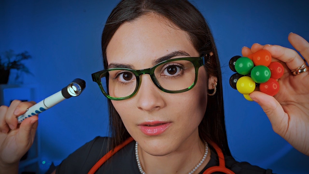 ASMR ROLEPLAY MED&Iacute;CO teste Foco, Concentra&ccedil;&atilde;o e Intui&ccedil;&atilde;o ✨️