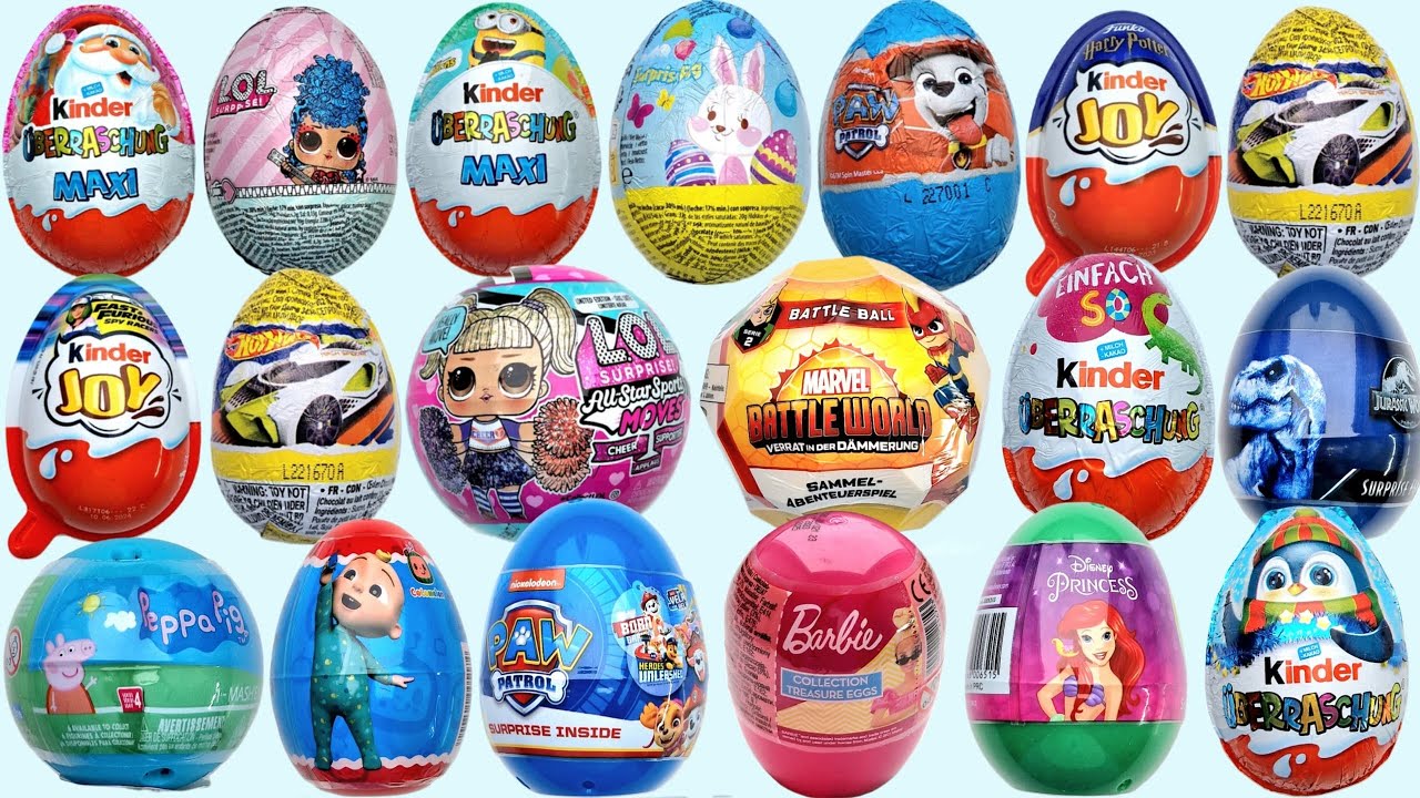 30 Mind-Blowing Surprise Eggs: Prepare to be Amazed!