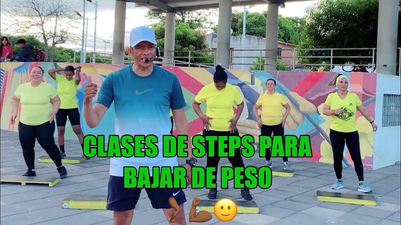 #19 CLASES DE STEPS PARA BAJAR DE PESO 🦵🏾💪🏾🙂