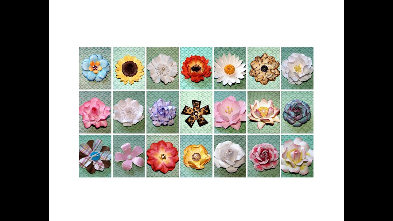 Paper Flowers Tutorial
