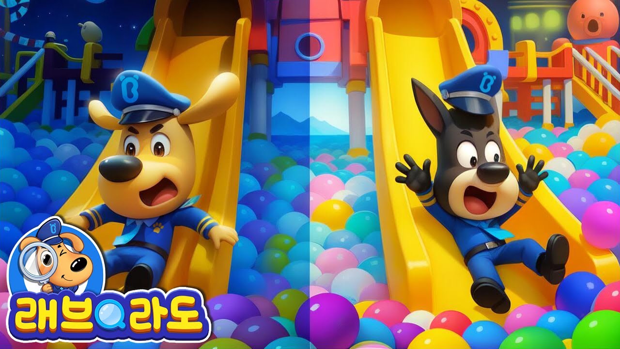 정전 안전 + 동화 모음집 | 안전교육 | 경찰동화 | 래브라도 경장 동화