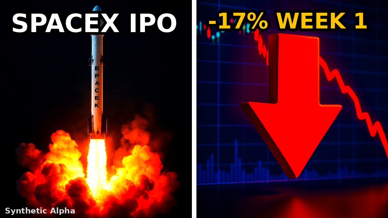 SpaceX IPO: What the -17% First Week Really Signals
