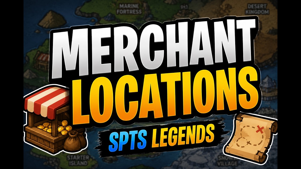 Все места появления торговца в SPTS Legends
