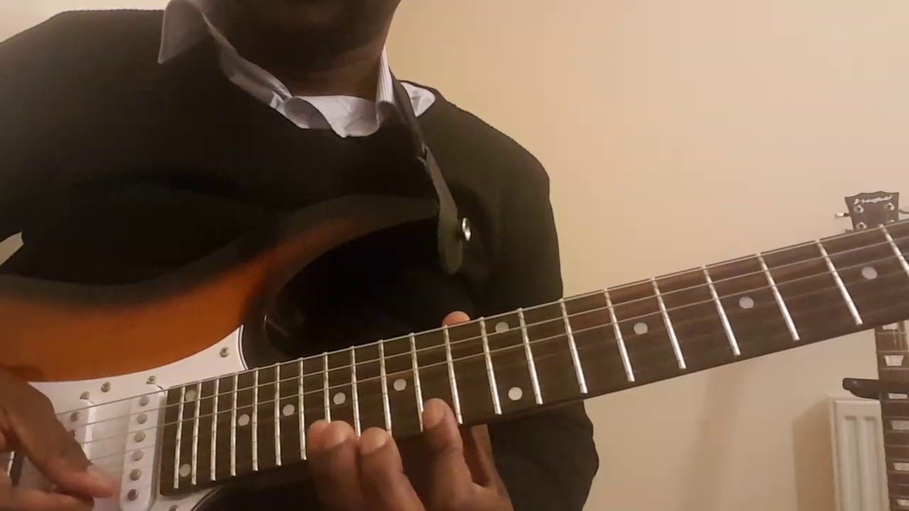 Soukous  tutorial: Sebene Solo in D Maj/Re majeur