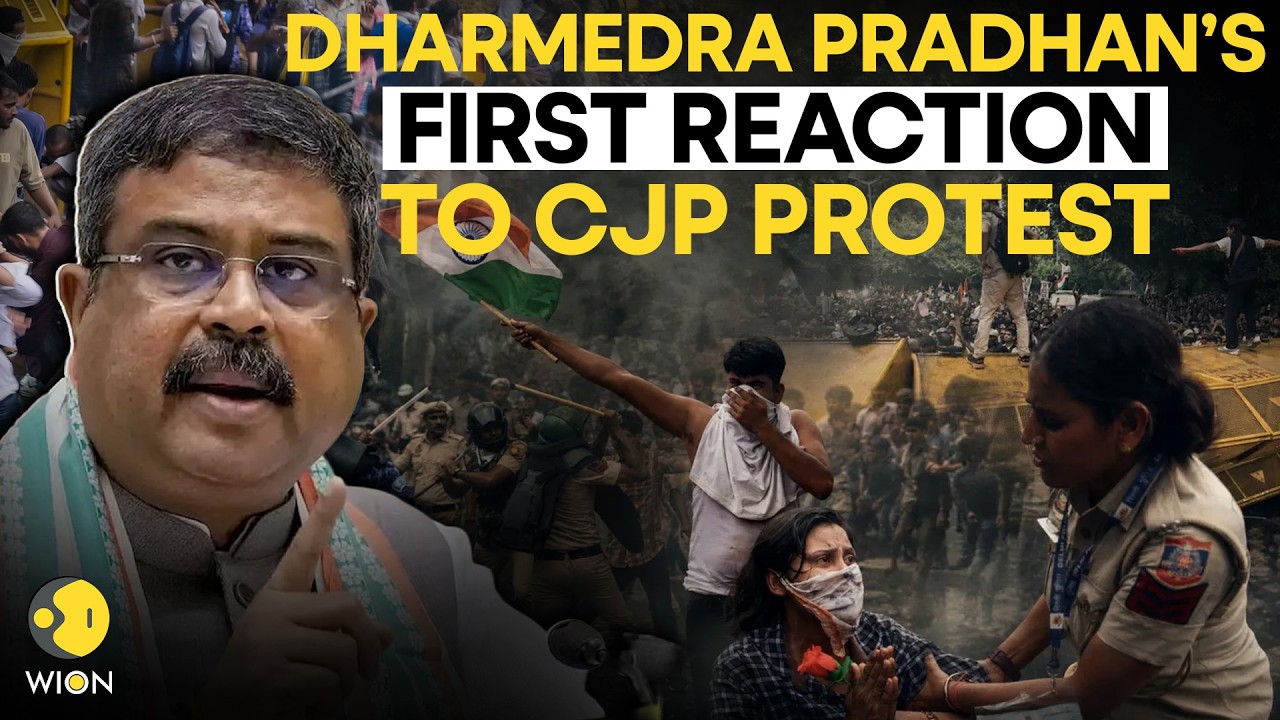 CJP Protest: Dharmendra Pradhan Breaks Silence As Parliament Face-Off Intensifies | Originals