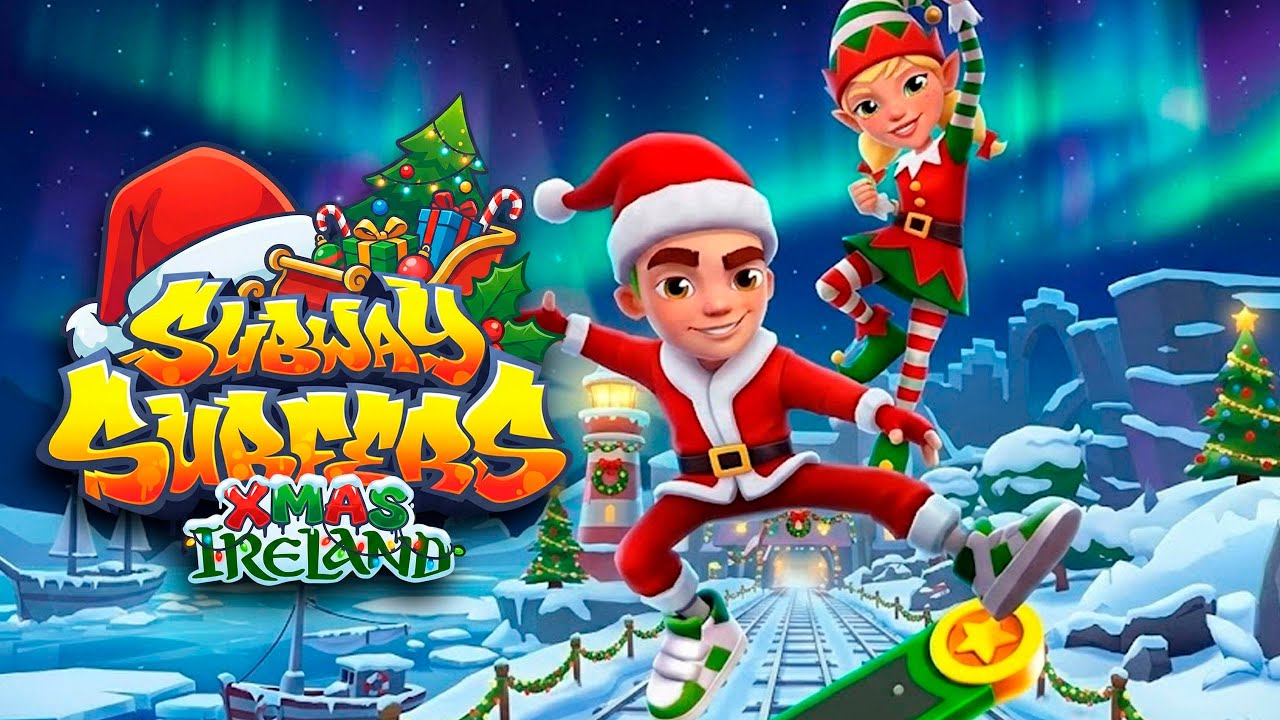 Subway Surfers IRELAND XMAS 2025 : LAWRENCE SNOWBALLER OUTFIT FULL GAMEPLAY