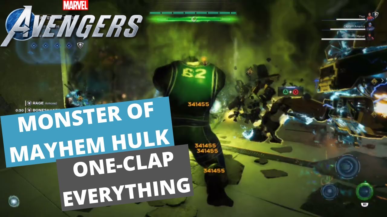 MONSTER OF MAYHEM HULK | BEST HULK BUILD | MARVELS AVENGERS