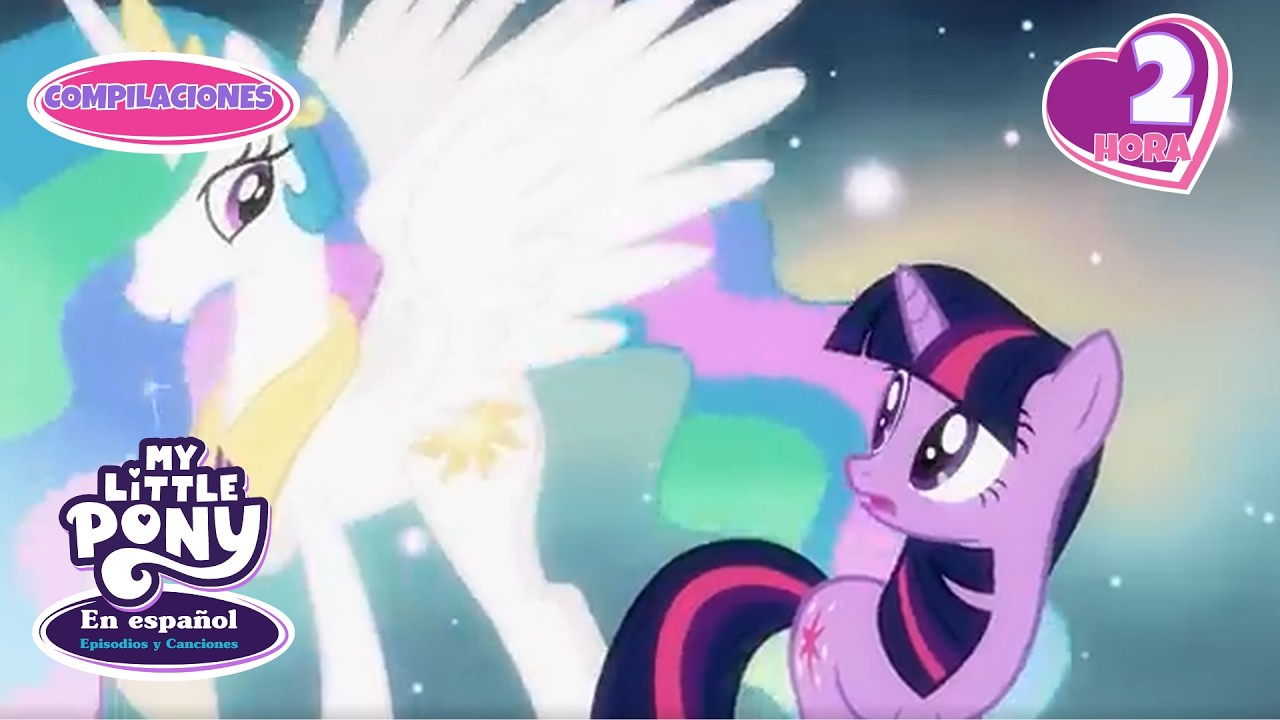 My Little Pony en español 🦄 Episodios | Episodios de la Princesa Celestia | 2 horas | FiM