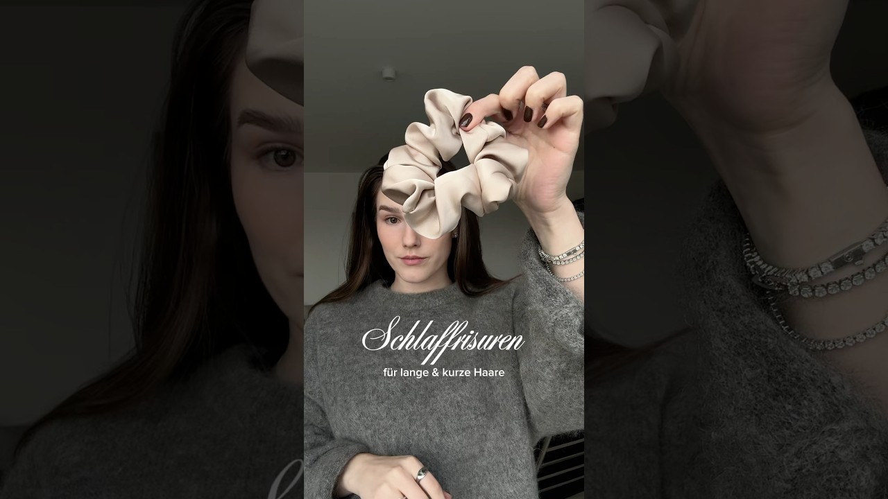 Schlaffrisuren 🔗 für lange und kurze Haare 