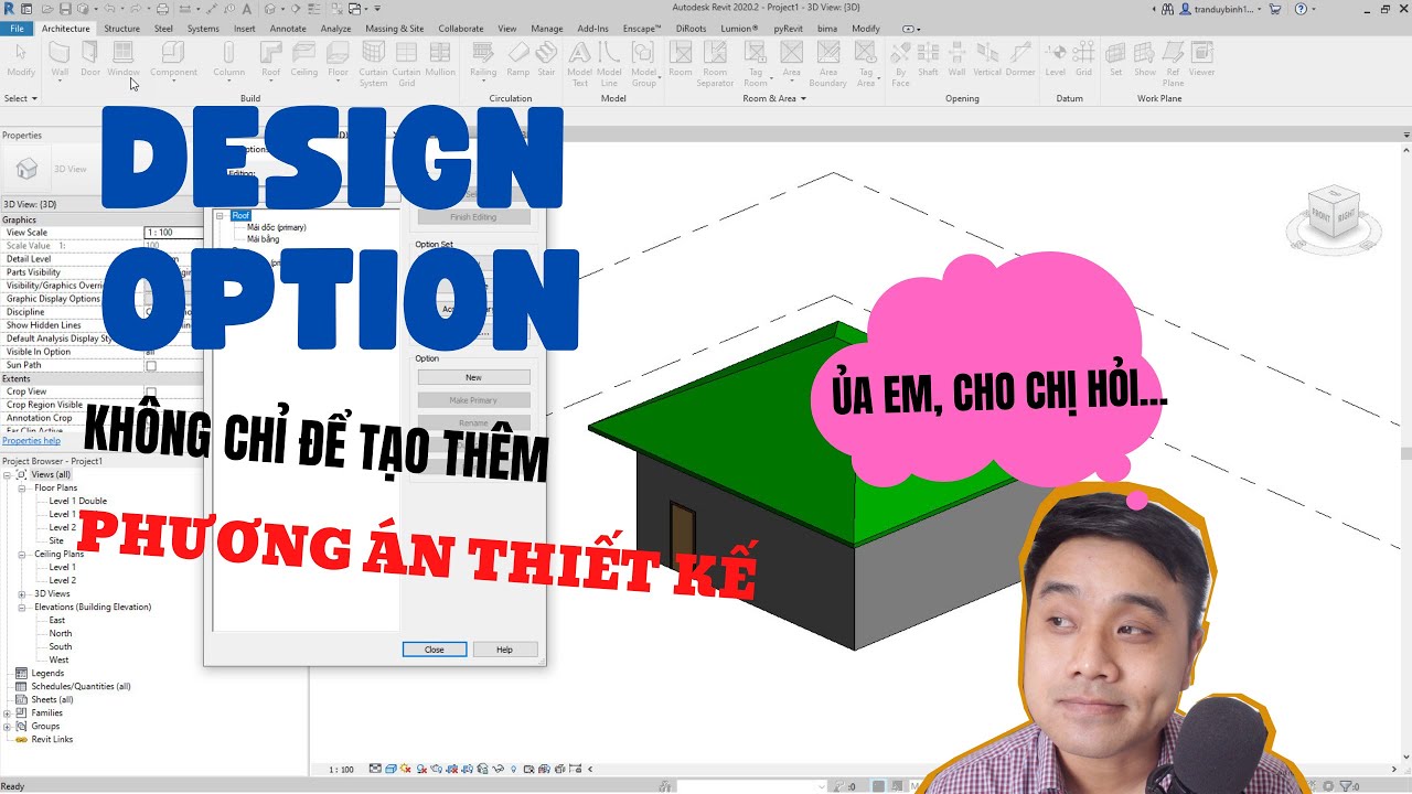 Design Option - KHÔNG CHỈ ĐỂ TẠO THÊM PHƯƠNG ÁN THIẾT KẾ