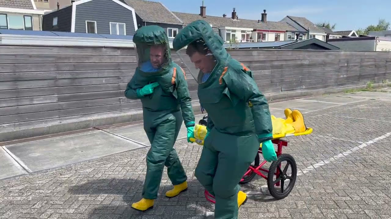 Gezamenlijke oefening CBRN-teams Brabant en Amsterdam