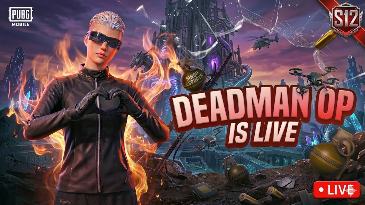 SINDH ESPORTS TOURNAMENT SEASON 12 - DAY 1 - DEADMAN OP LIVE