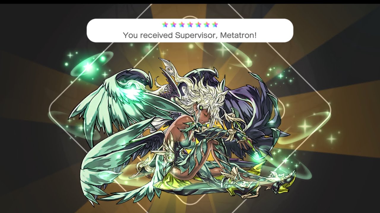 Puzzle & Dragons 0 - Supervisor, Metatron & Daily (Rank 571)