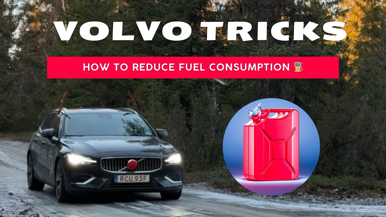 Volvo tricks. How to reduce fuel consumption on Volvo v60 recharge plug in hybrid #volvo #volvocars