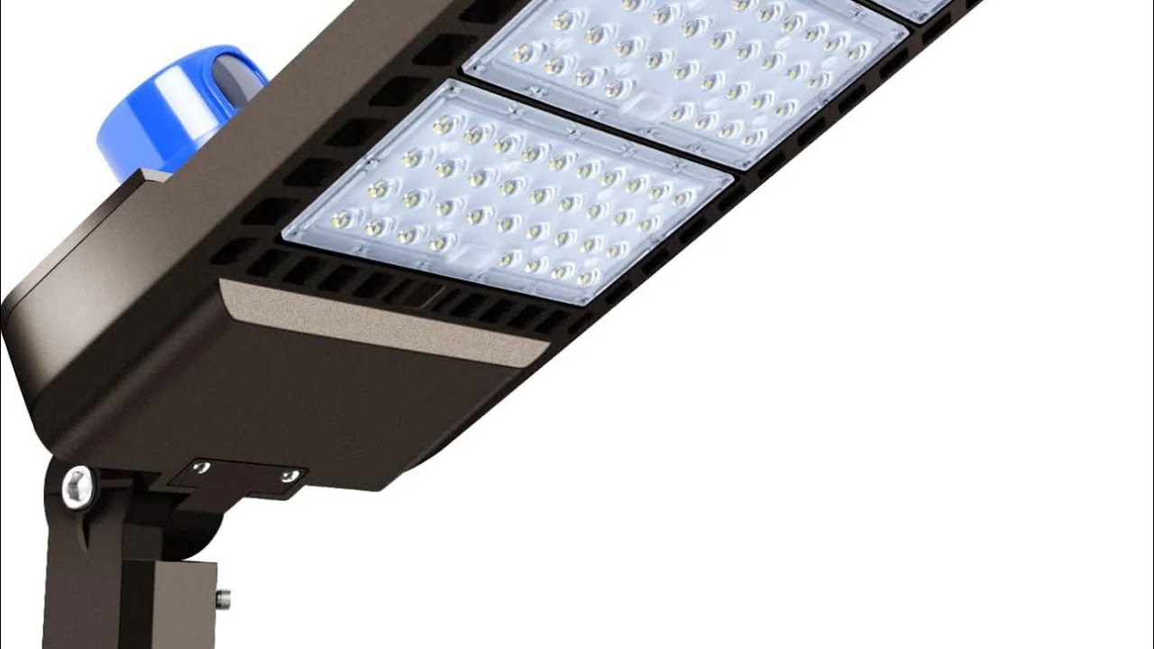 300W LED Parking Lot Light Hard Wire Slip Fitter Mount  LED Outdoor Lighting Flood Light Commercial